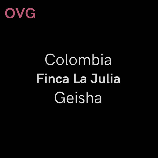 Colombie, Finca La Julia - Geisha à double fermentation