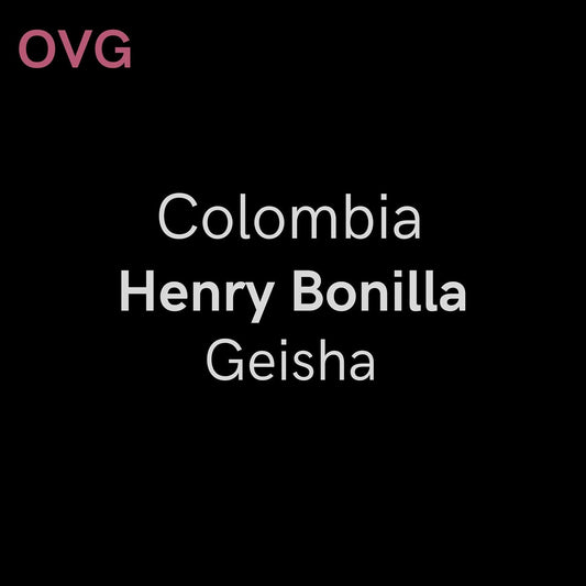 Colombia, Henry Bonilla - Washed Geisha